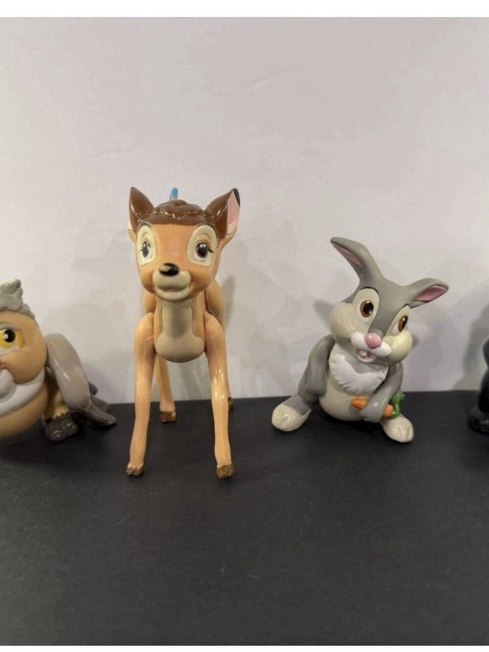 Vintage 1988 Disney Bambi Figures McDonald's Happy Meal Toys Collectibles